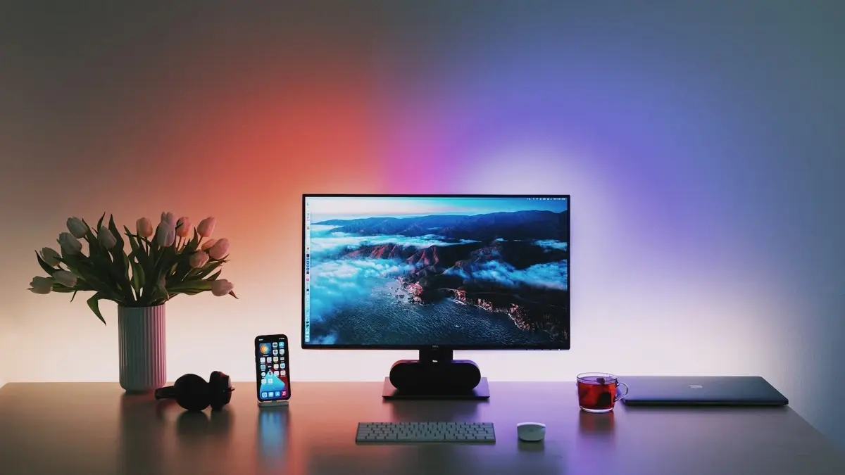 Picture of a desktop